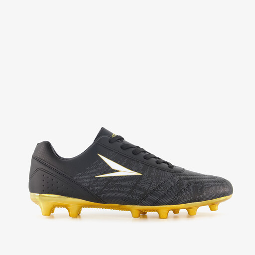 FG heren voetbalschoenen zwart goud