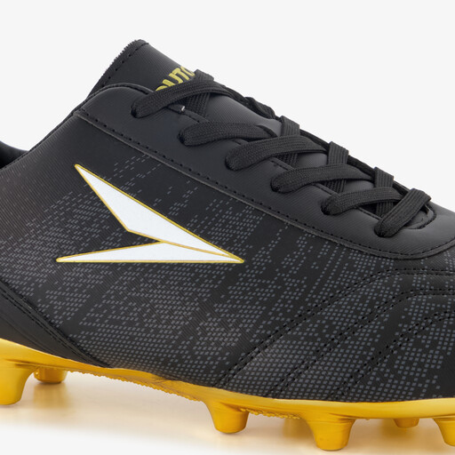 FG heren voetbalschoenen zwart goud