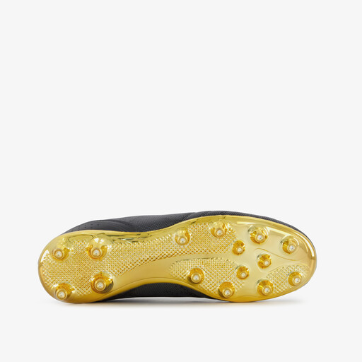 FG heren voetbalschoenen zwart goud