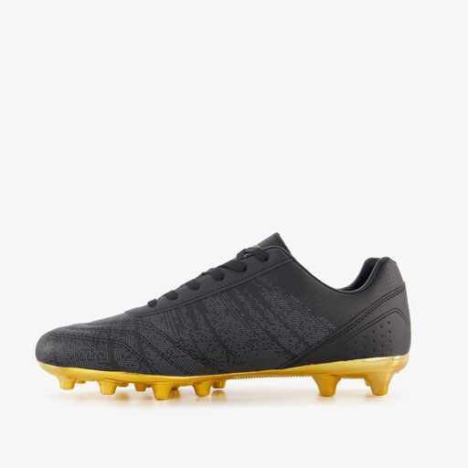FG heren voetbalschoenen zwart goud