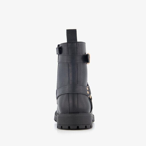 Meisjes biker boots zwart