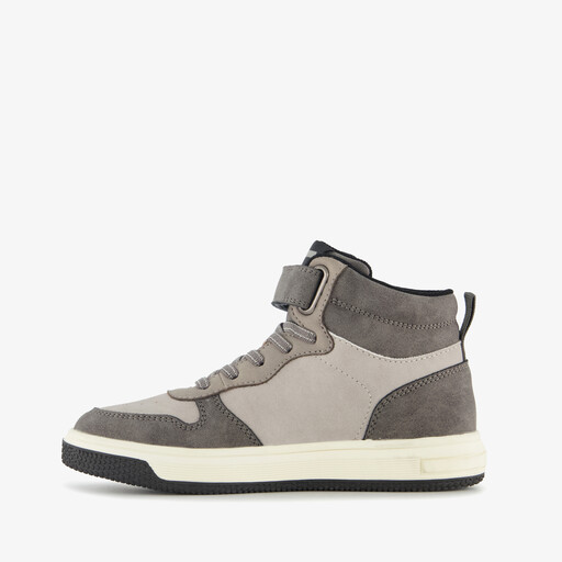 Hoge jongens sneakers grijs