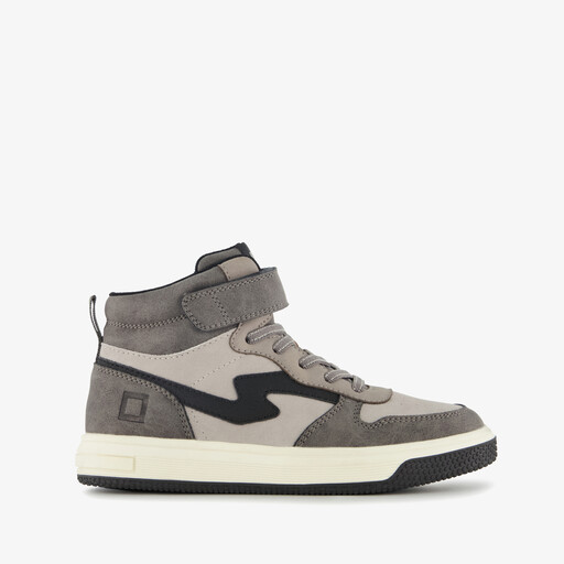 Hoge jongens sneakers grijs