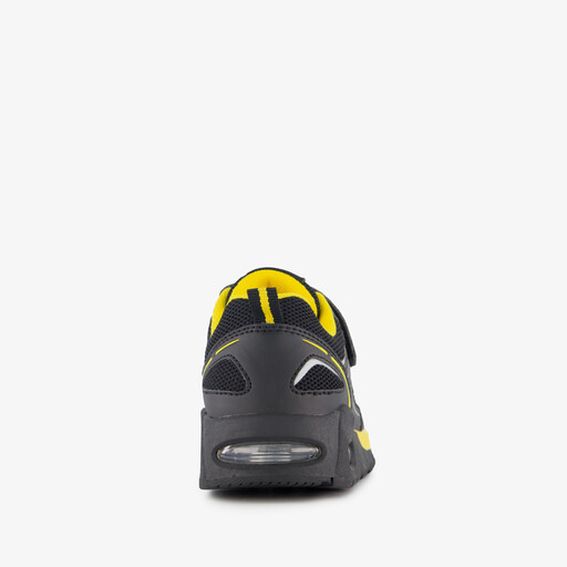 Jongens sneakers met airzool zwart geel