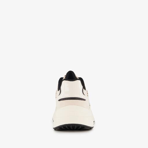 Dames dad sneakers beige