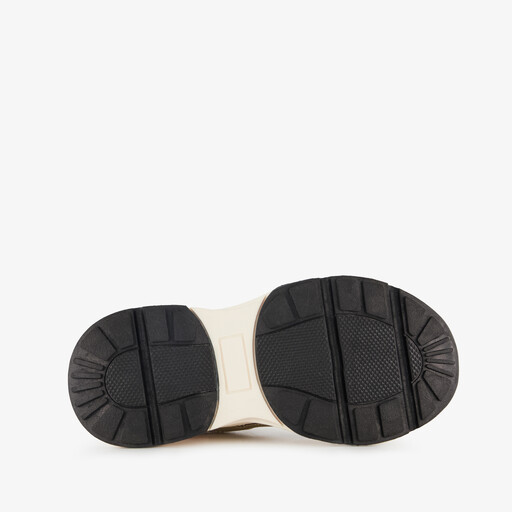 Dames dad sneakers beige