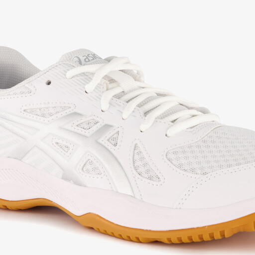 Upcourt 6 dames zaalschoenen wit bruin