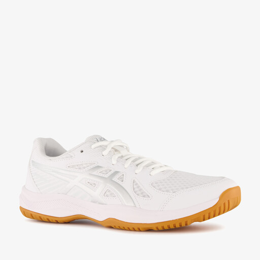 Upcourt 6 dames zaalschoenen wit bruin