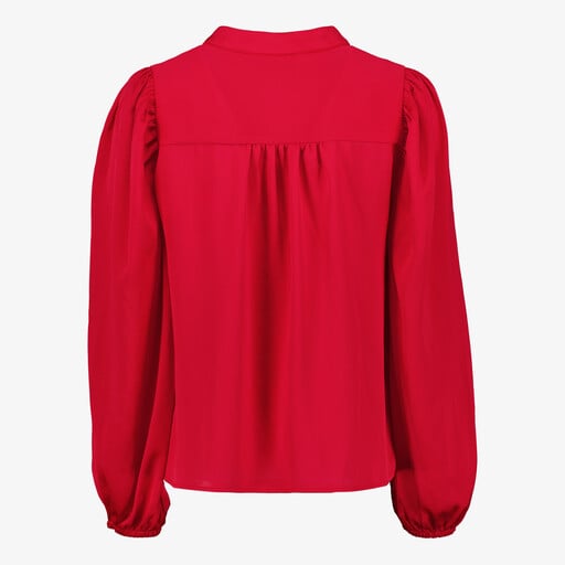 Dames blouse rood