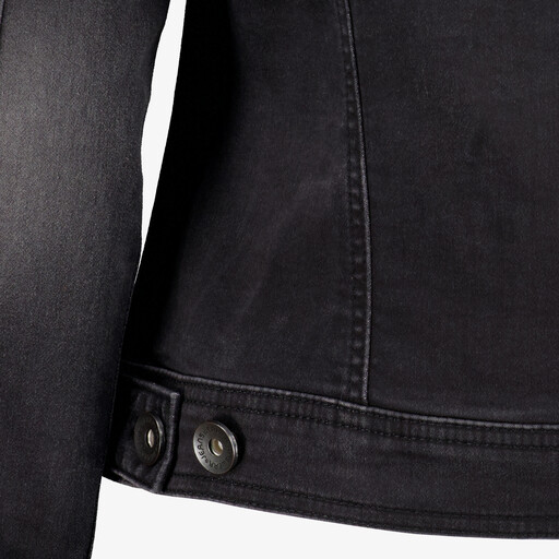 Dames spijkerjas zwart