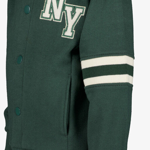 Jongens baseball vest groen