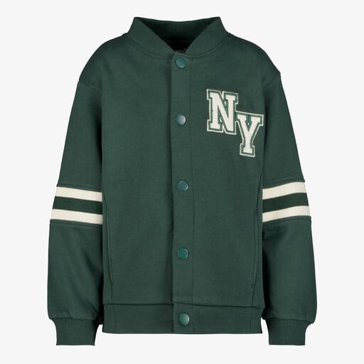 Jongens baseball vest groen
