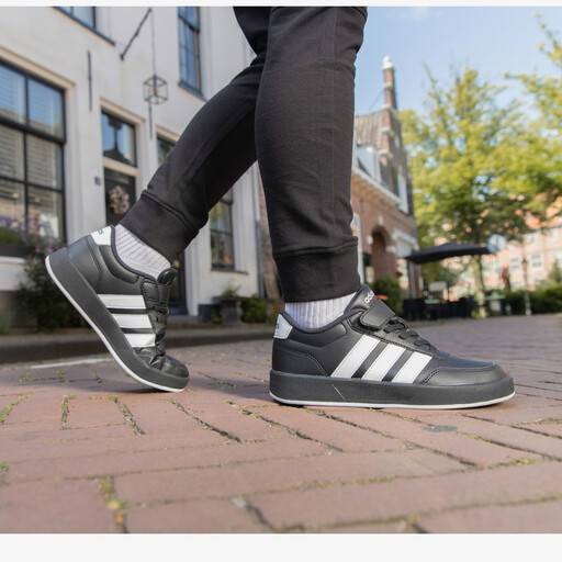 Breaknet 3.0 kinder sneakers zwart wit