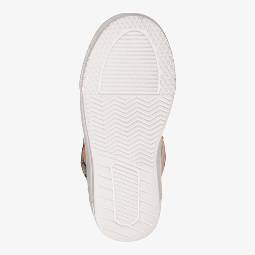 Hoge jongens sneakers cognac