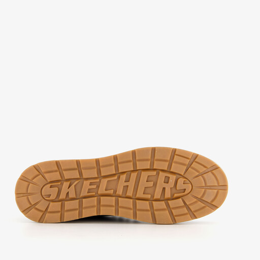 Evenstone hoge leren heren sneakers zwart