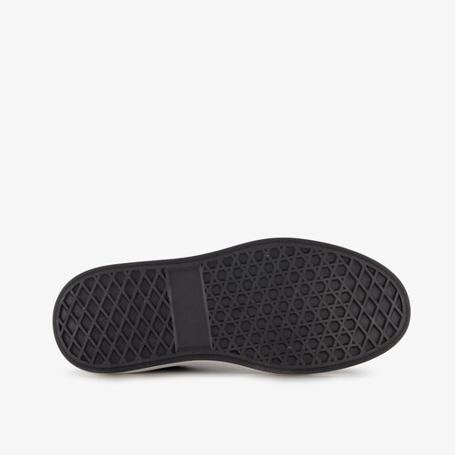 Suède heren sneakers blauw