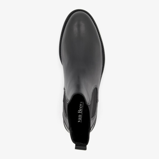 Leren Chelsea boots zwart