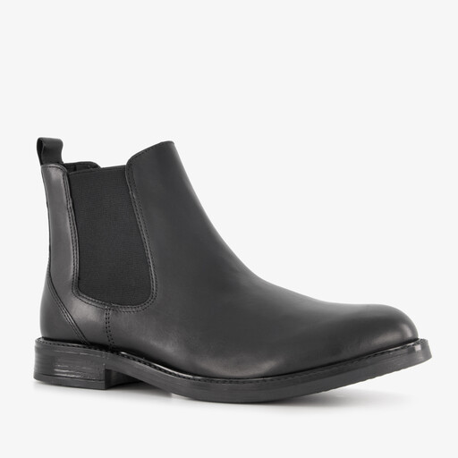 Leren Chelsea boots zwart