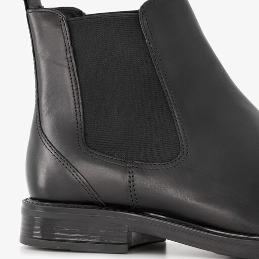 Leren Chelsea boots zwart