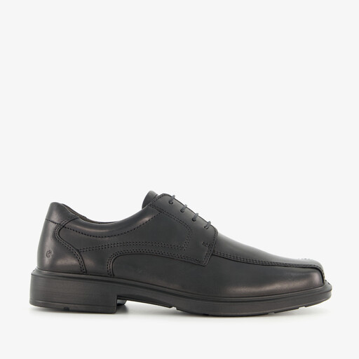 ECCO Helsinki leren heren veterschoenen zwart
