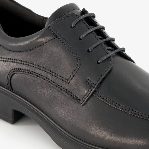 ECCO Helsinki leren heren veterschoenen zwart