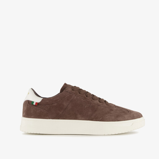 Suède heren sneakers bruin