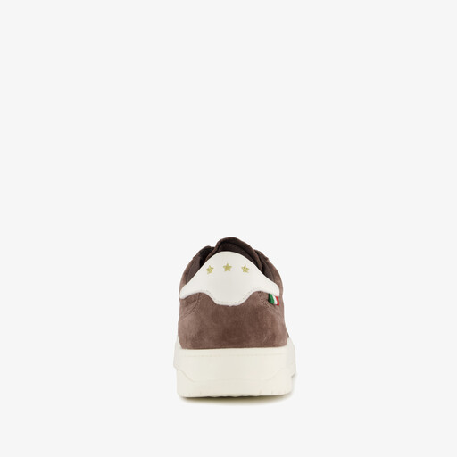Suède heren sneakers bruin