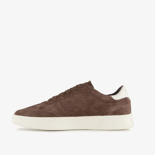 Suède heren sneakers bruin