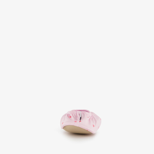 Kinder schoenen met hartjes roze