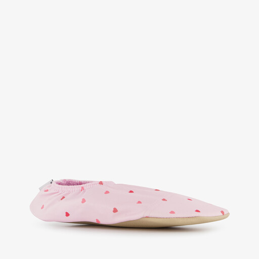 Kinder schoenen met hartjes roze