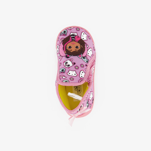 Meisjes pantoffels roze paars
