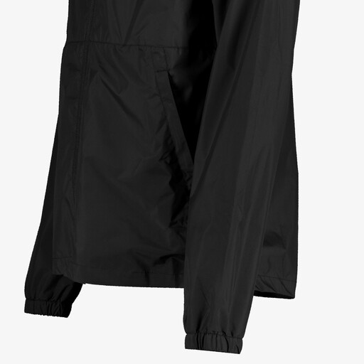 Trainingsjas winddicht zwart