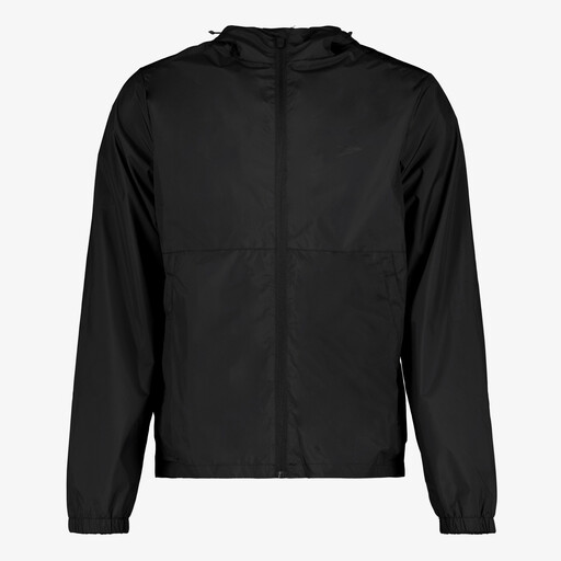 Trainingsjas winddicht zwart