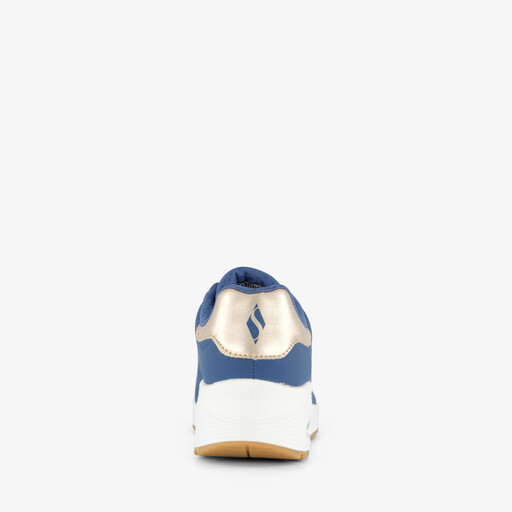 Uno Shimmer Away dames sneakers blauw