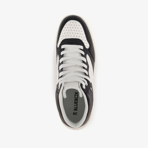 Hoge dames sneakers zwart wit