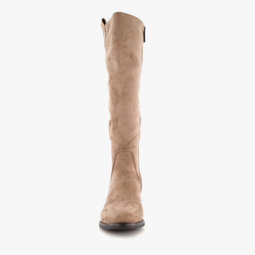 XX by hoge dames laarzen met hak taupe