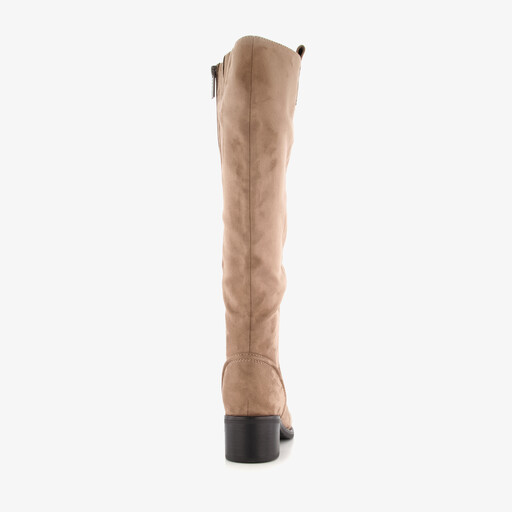XX by hoge dames laarzen met hak taupe