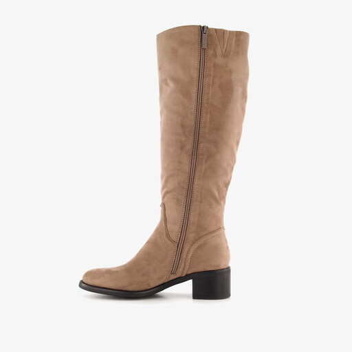 XX by hoge dames laarzen met hak taupe