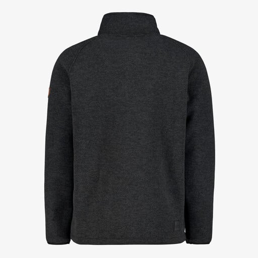 Gevoerd heren outdoor vest zwart