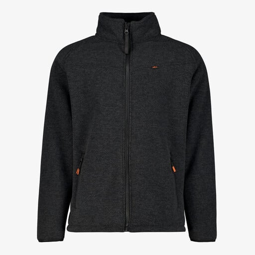 Gevoerd heren outdoor vest zwart