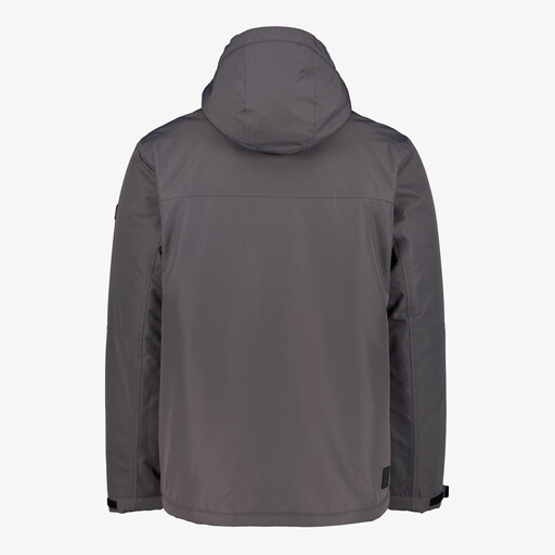 Kjevik waterafstotende heren outdoor jas grijs