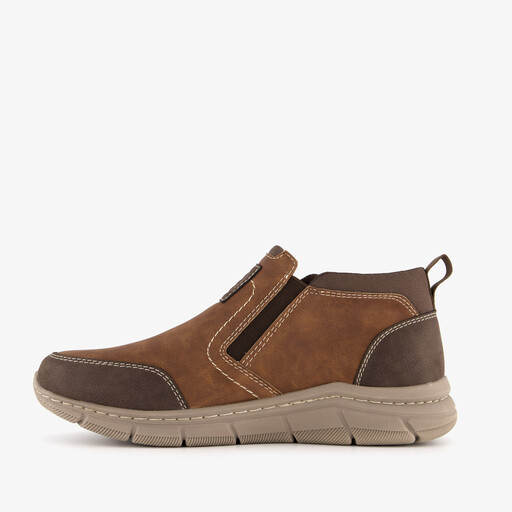 Hoge heren sneakers cognac