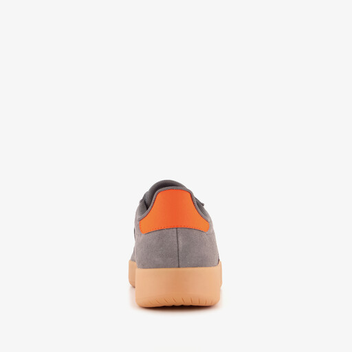 Barreda heren sneakers grijs oranje