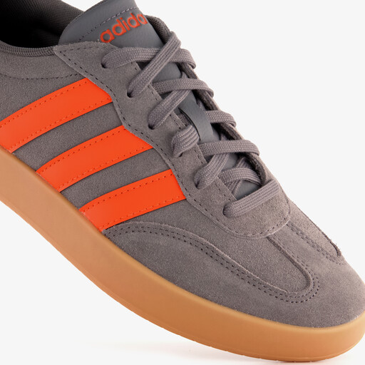 Barreda heren sneakers grijs oranje