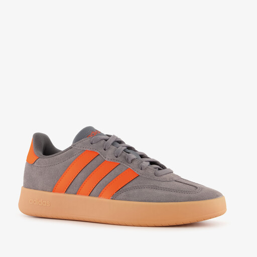 Barreda heren sneakers grijs oranje