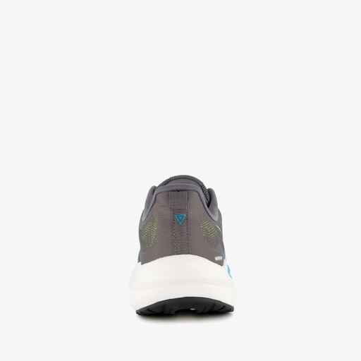 Heren fitnessschoenen grijs blauw