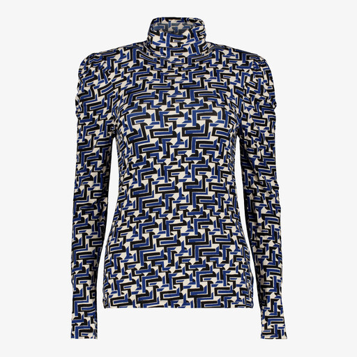 Twoday dames top blauw en wit