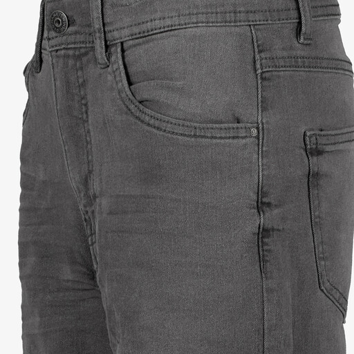 Jongens jeans met wijde pijpen grijs