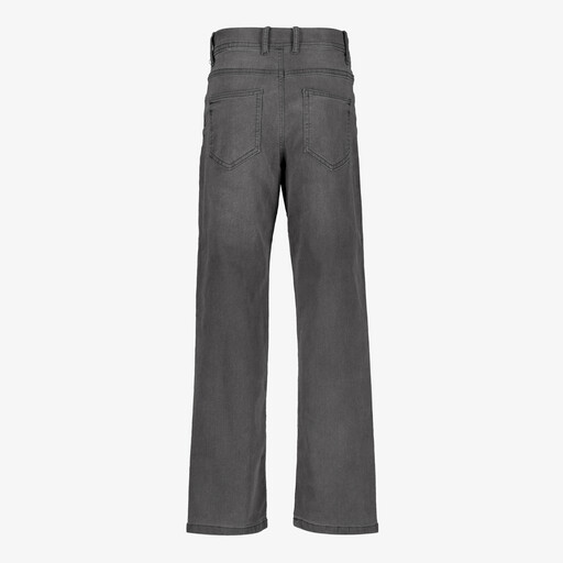 Jongens jeans met wijde pijpen grijs