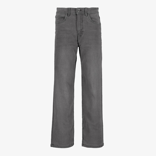 Jongens jeans met wijde pijpen grijs